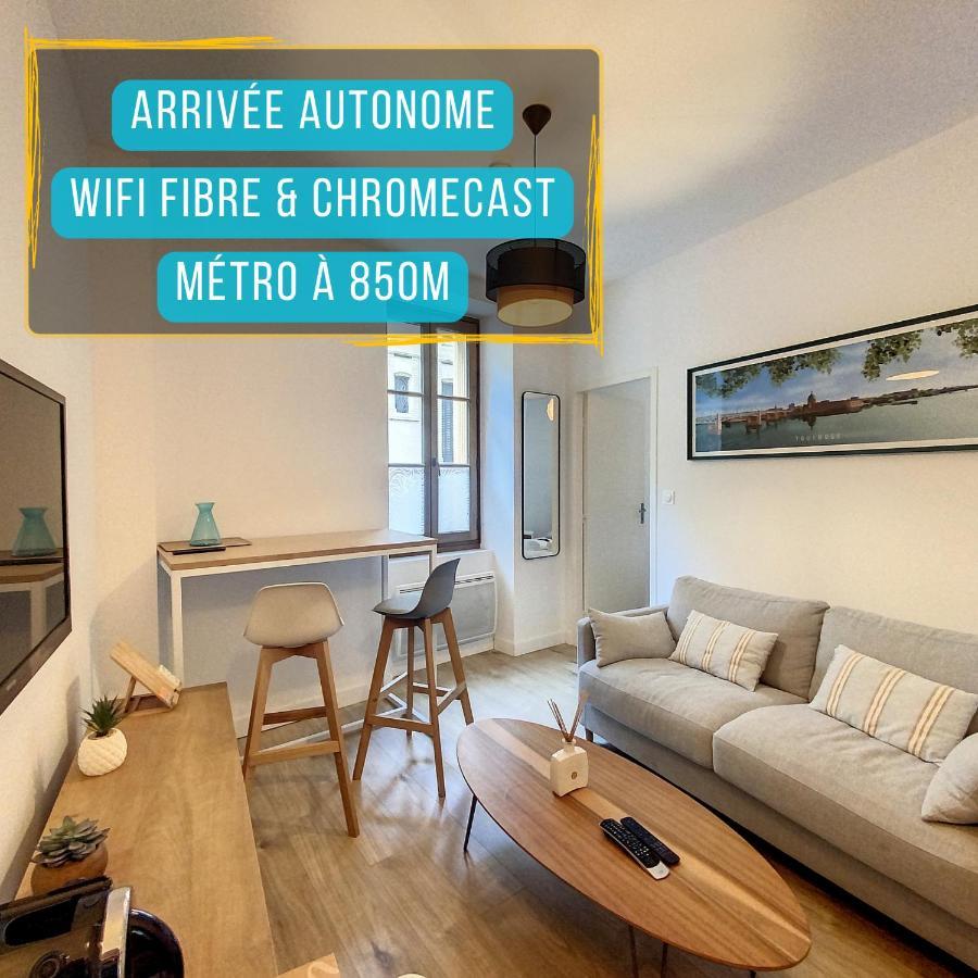 Ღ Le Cosy Brienne • T2 Au Centre-Ville Ღ Metro Toulouse Luaran gambar